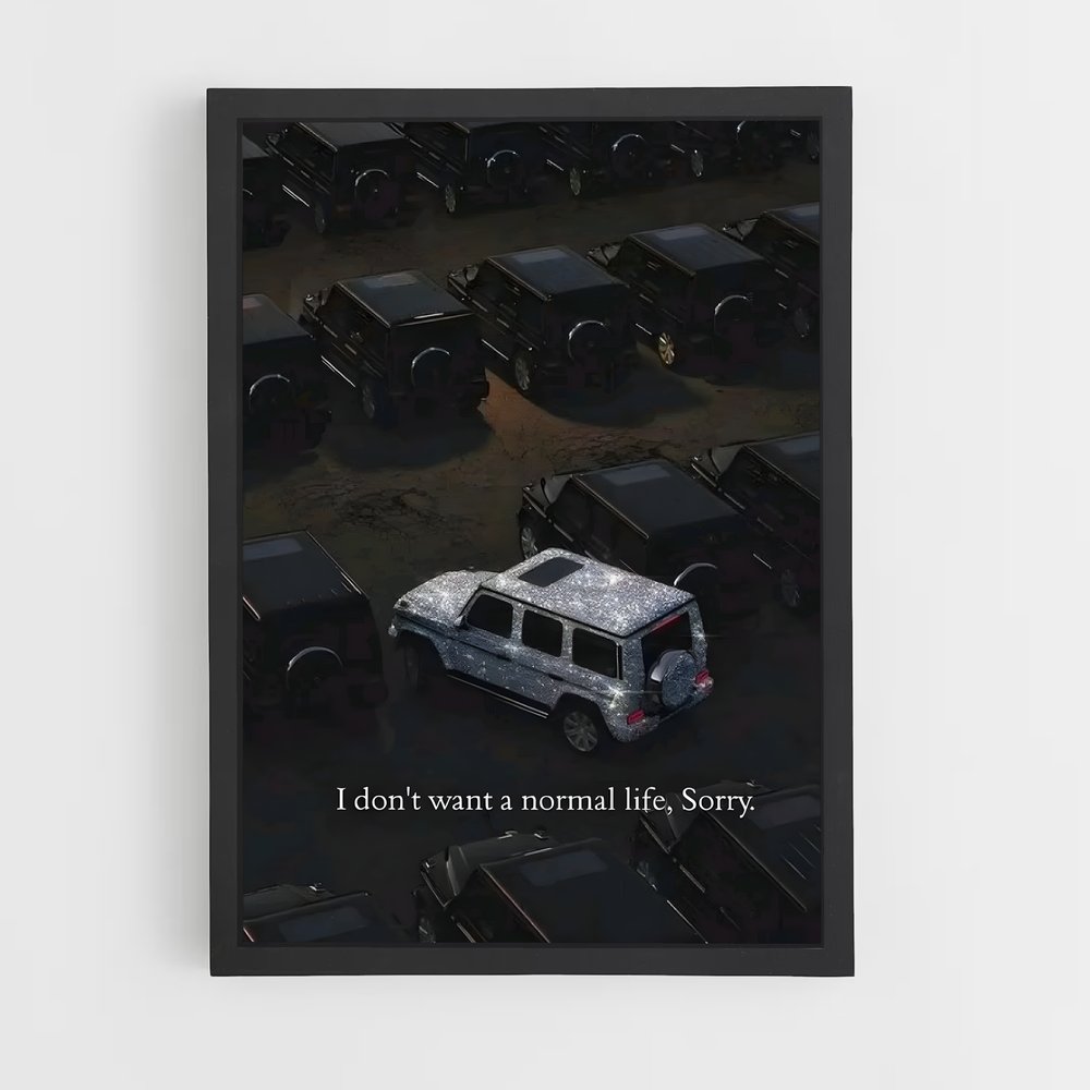 Poster G Wagon Dreams – affiche Mercedes (vue 2)